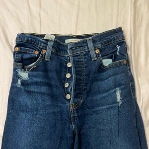 levi’s ribcage straight ankle